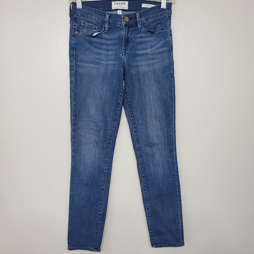 FRAME Le Skinny De Jeanne Crop Jeans